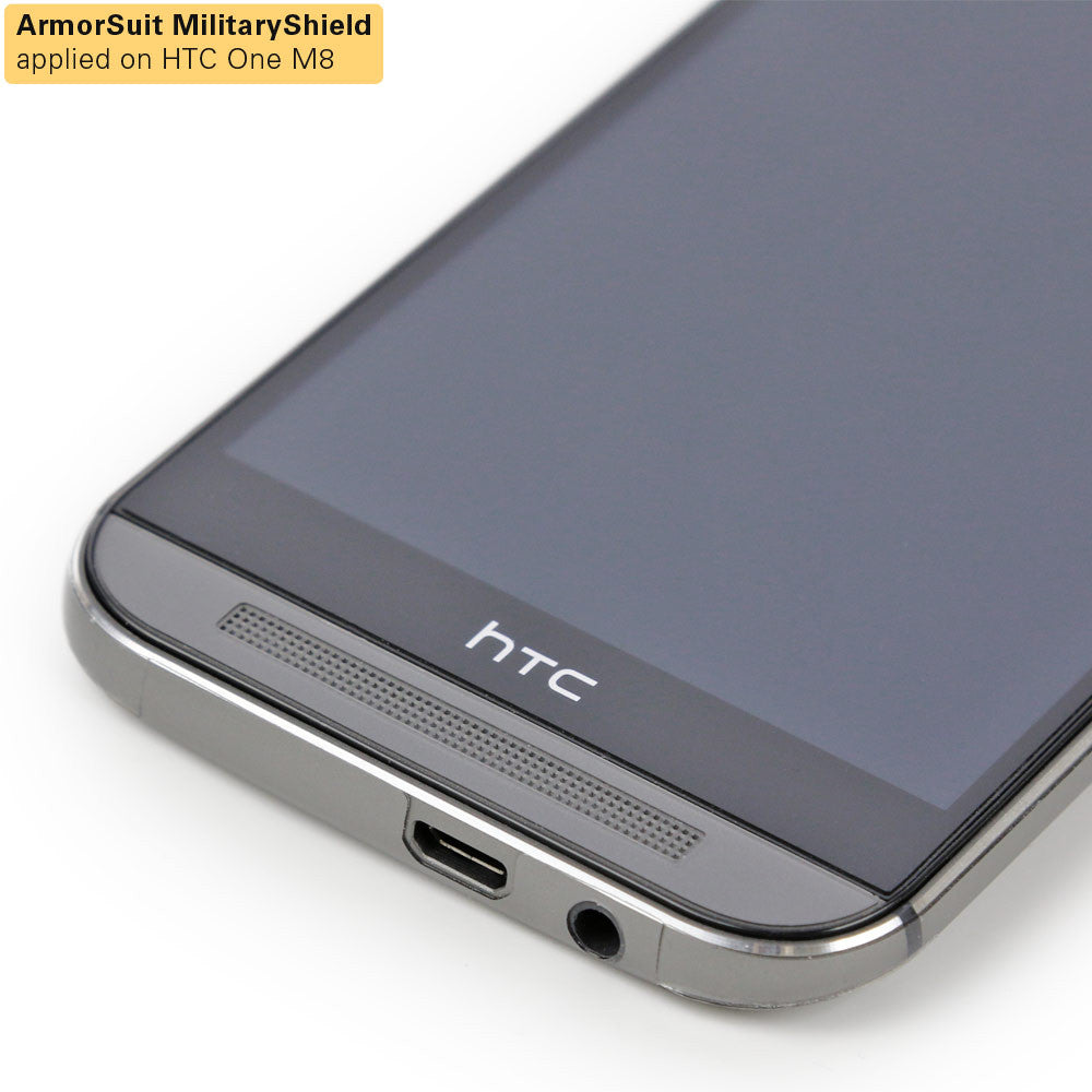 HTC One M8 Screen Protector + Full Body Skin Protector