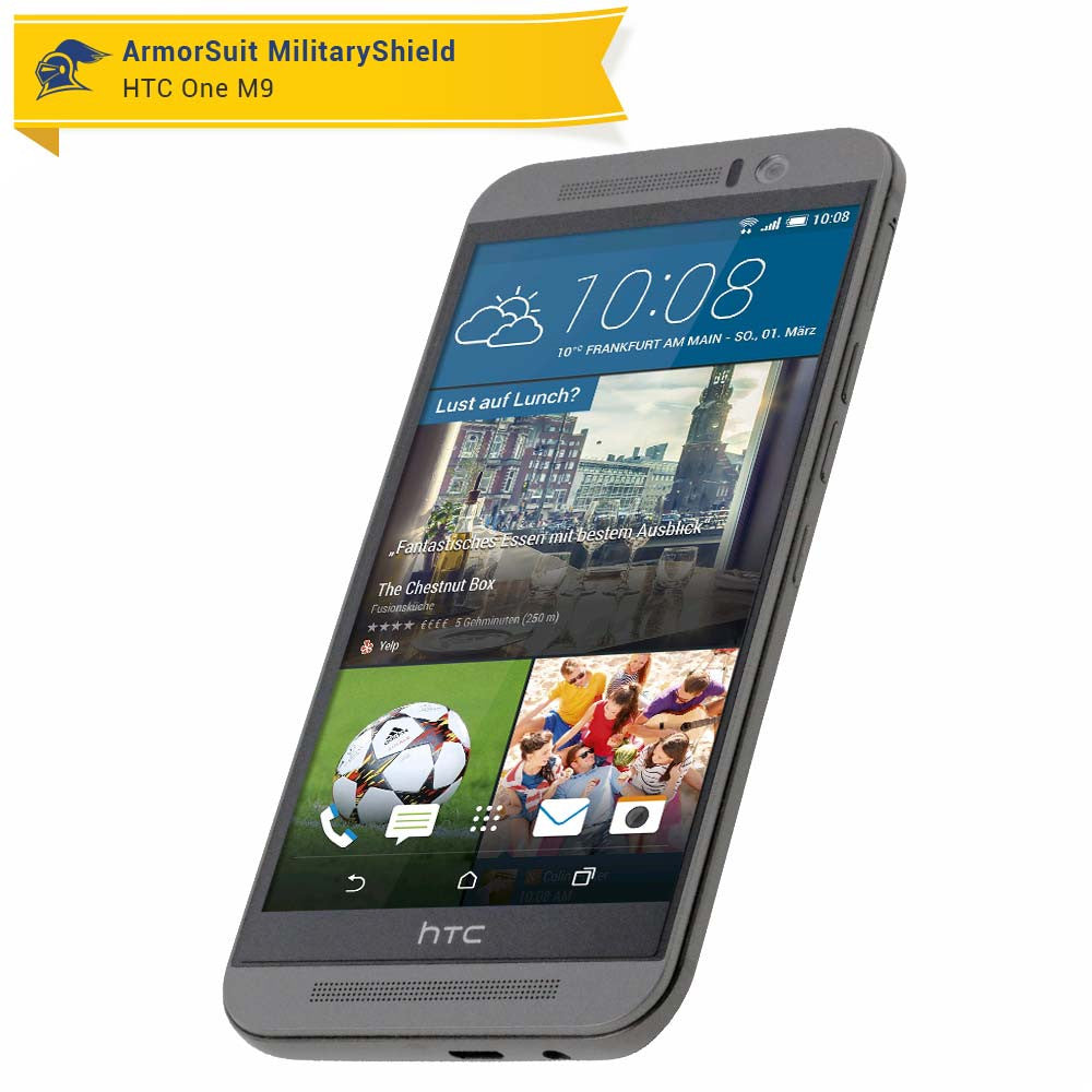 [2-Pack] HTC One M9 Screen Protector (Case-Friendly)