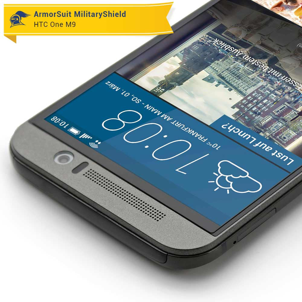 [2-Pack] HTC One M9 Screen Protector (Case-Friendly)