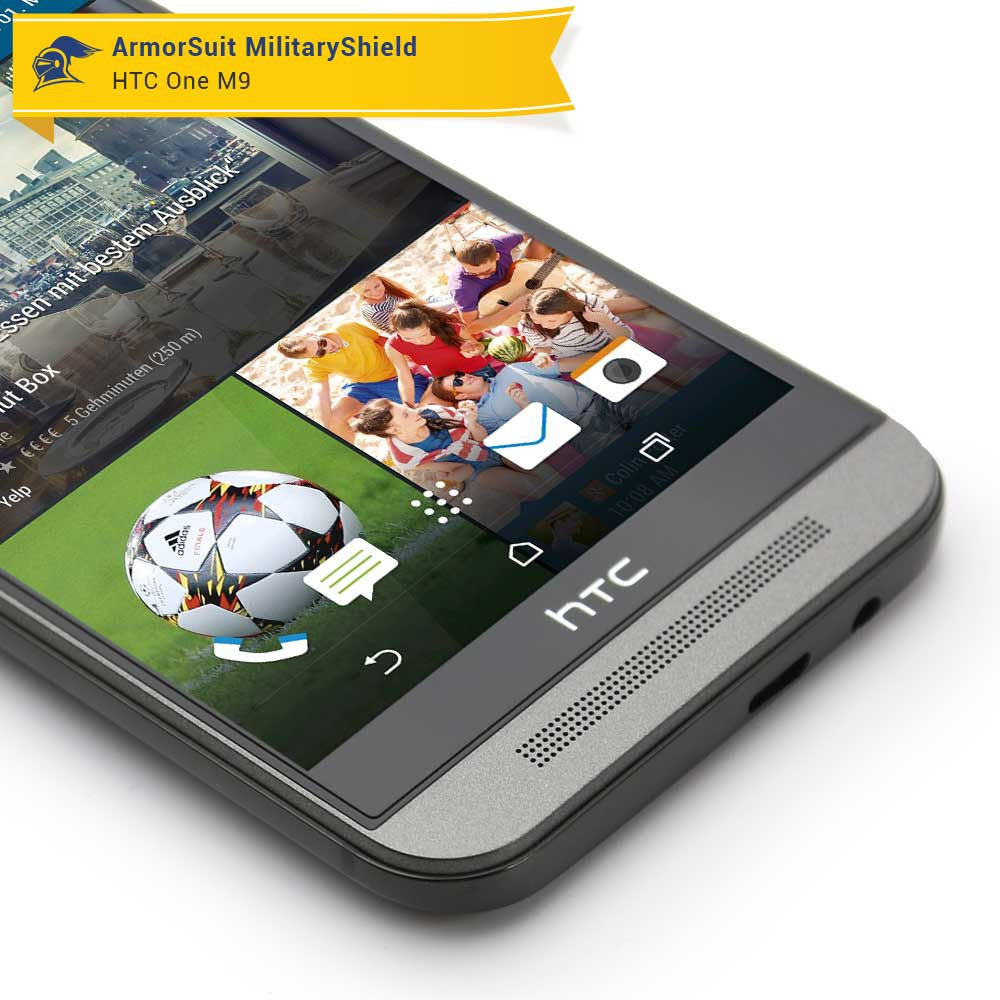 [2-Pack] HTC One M9 Screen Protector (Case-Friendly)