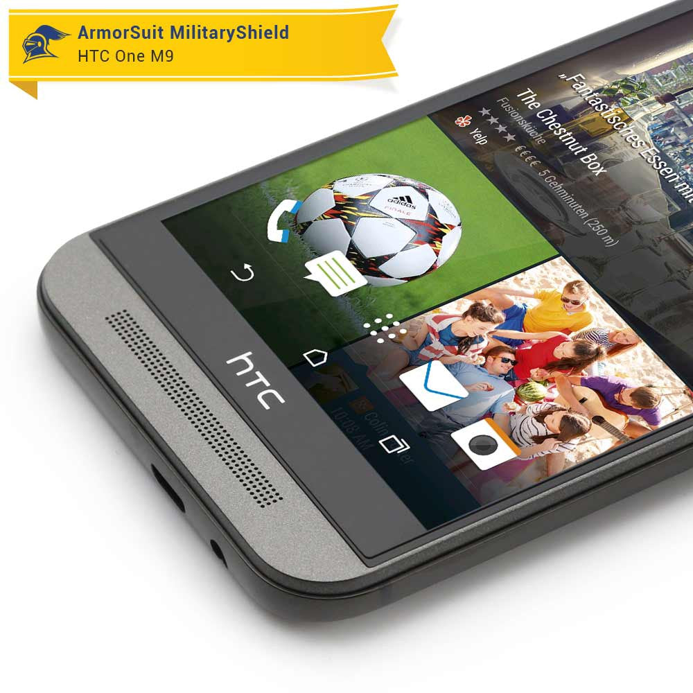 [2-Pack] HTC One M9 Screen Protector (Case-Friendly)