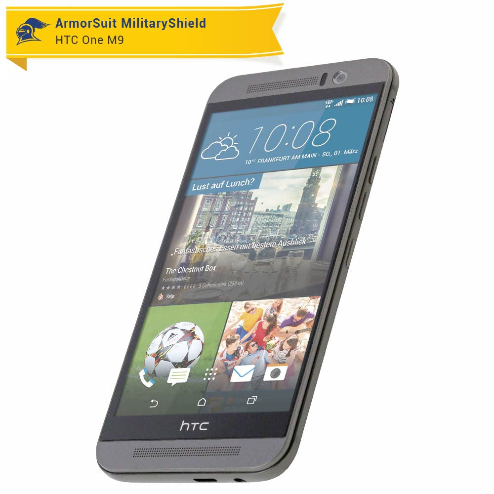 [2-Pack] HTC One M9 Anti-Glare (Matte) Screen Protector