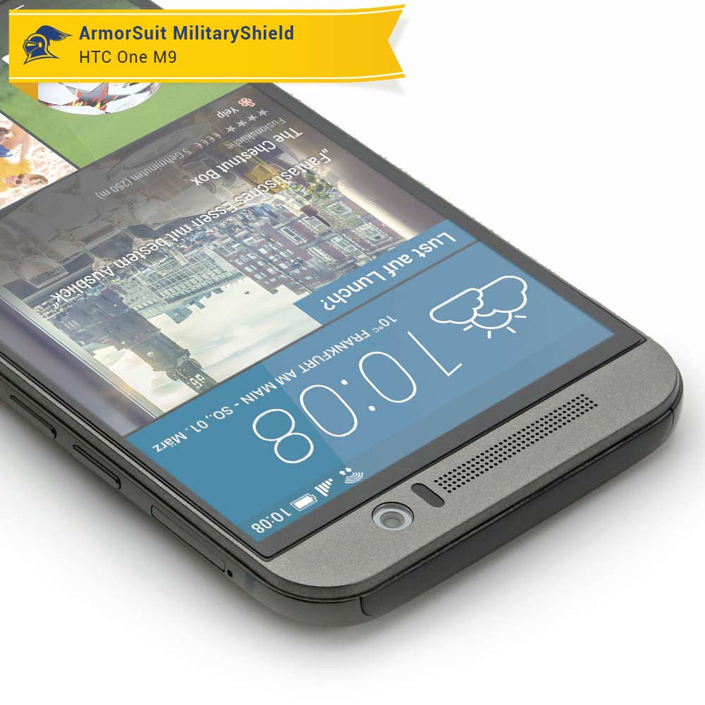 [2-Pack] HTC One M9 Anti-Glare (Matte) Screen Protector