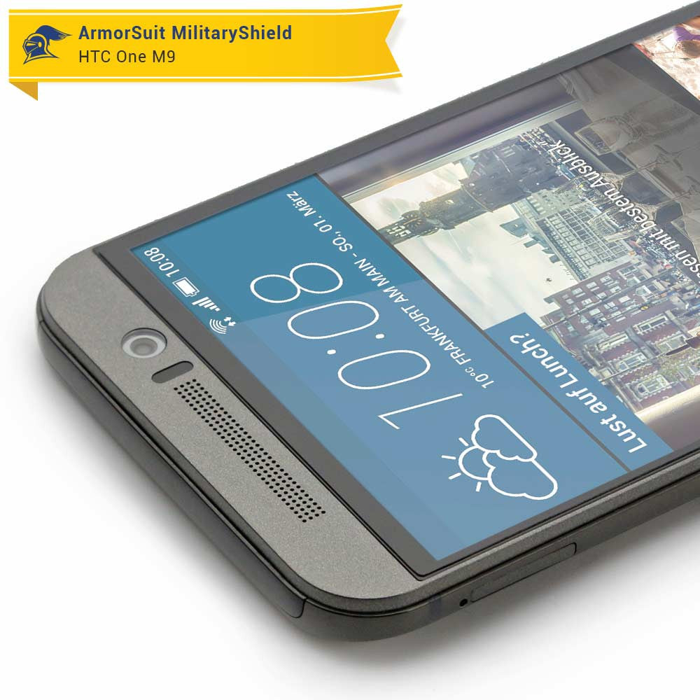[2-Pack] HTC One M9 Anti-Glare (Matte) Screen Protector