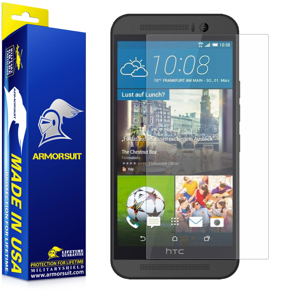 [2-Pack] HTC One M9 Anti-Glare (Matte) Screen Protector