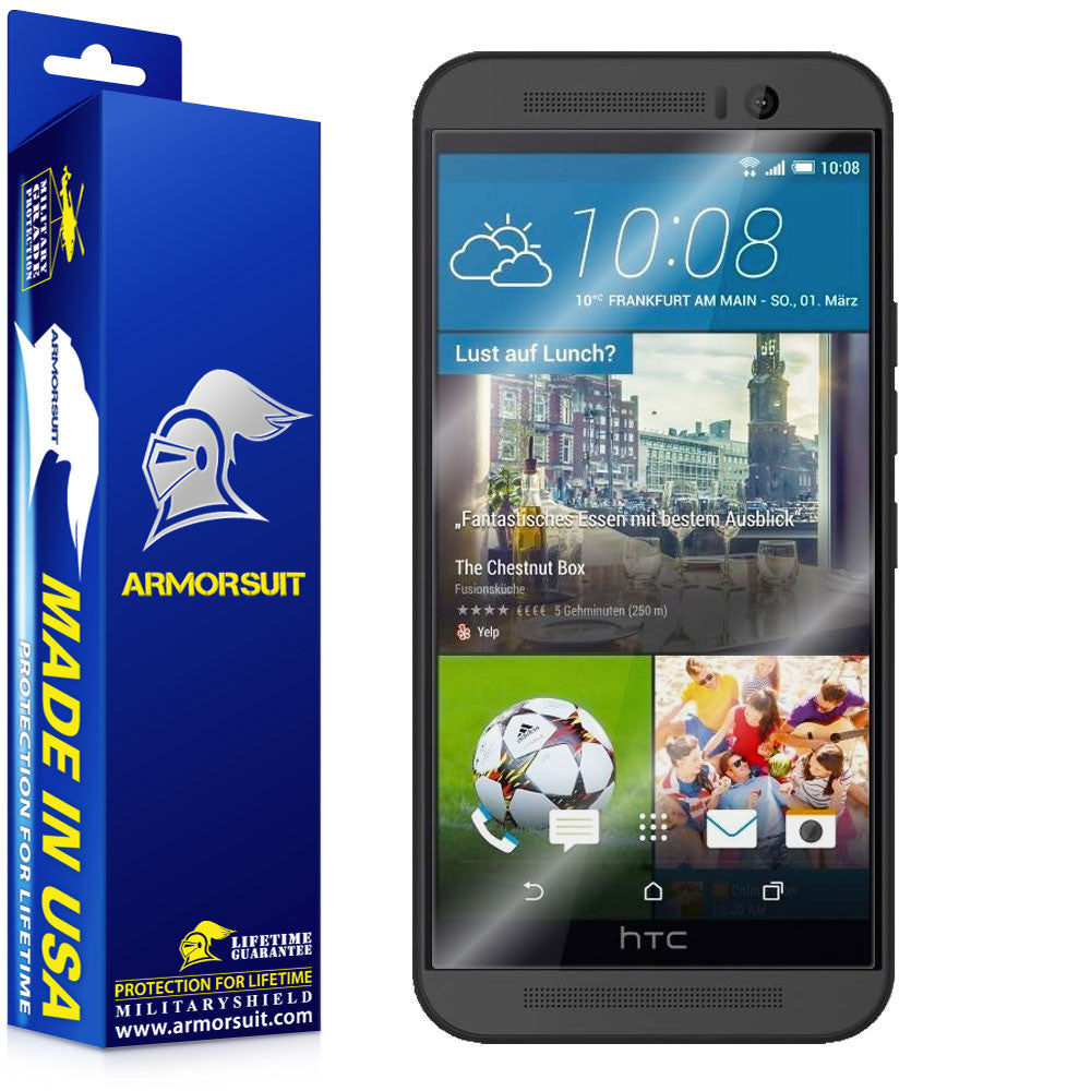[2-Pack] HTC One M9 Screen Protector (Case-Friendly)