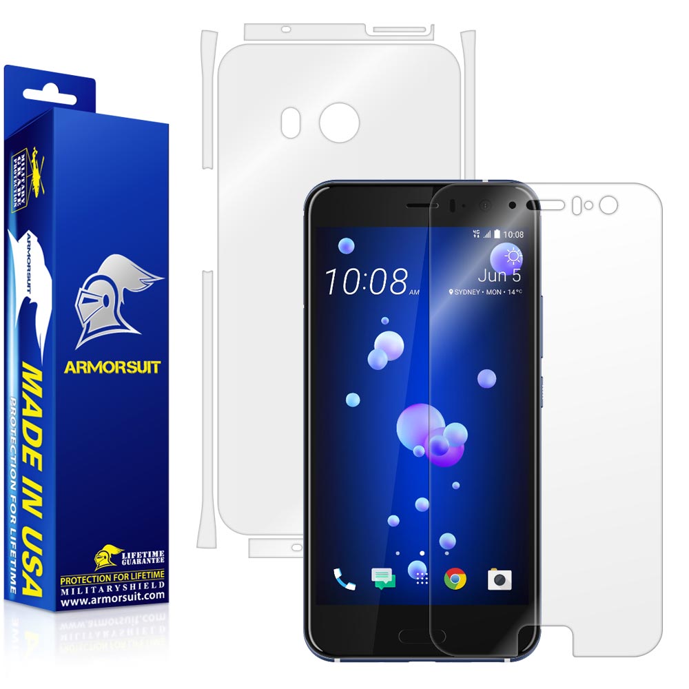 HTC U11 Screen Protector + Full Body Skin Protector