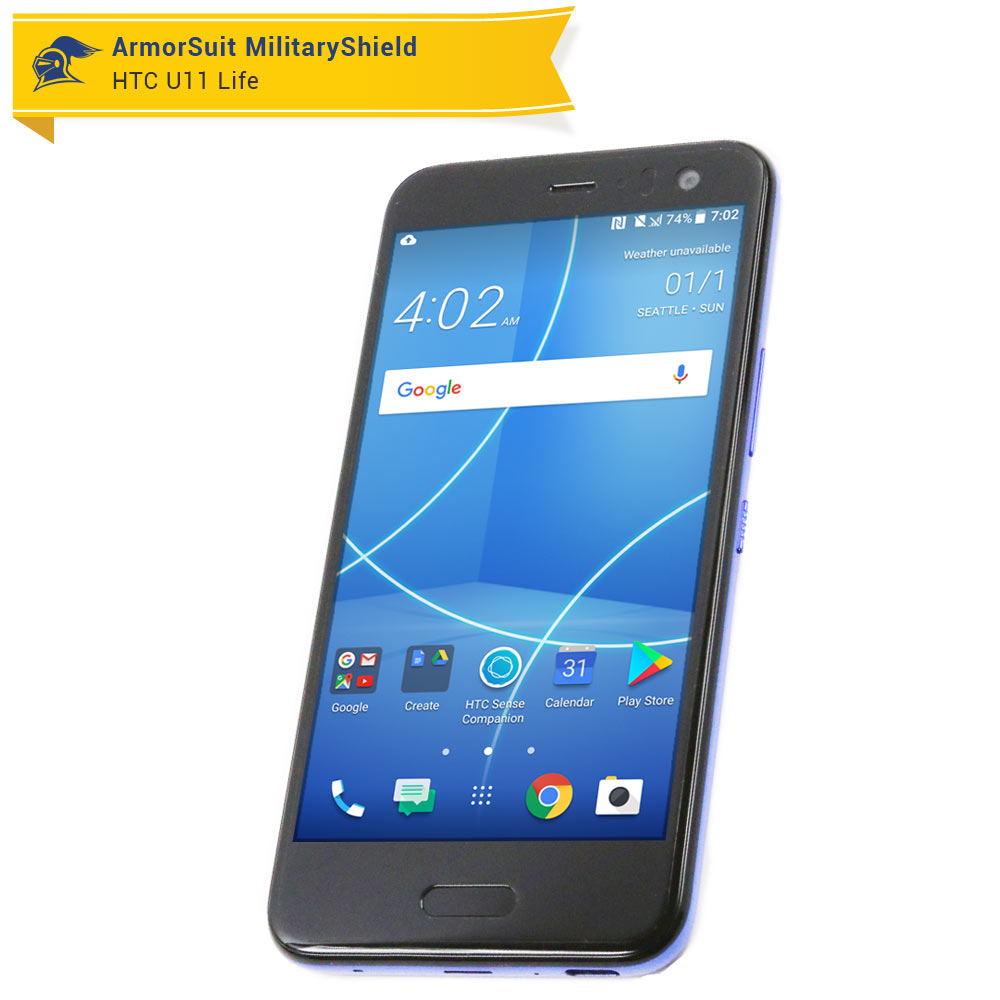 [2-Pack] HTC U11 Life Case Friendly Screen Protector