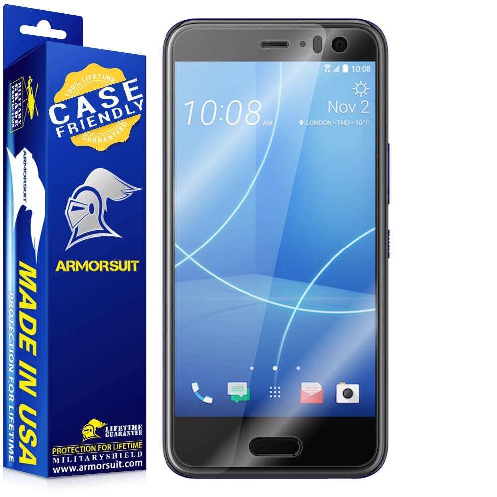 [2-Pack] HTC U11 Life Case Friendly Screen Protector