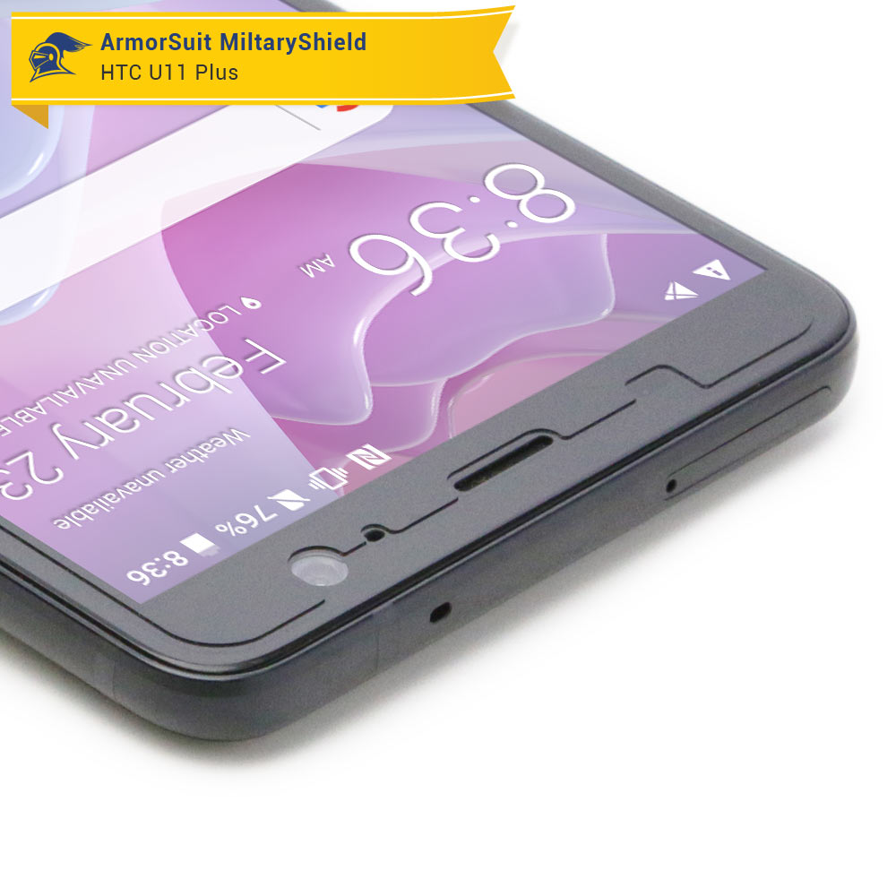 [2-Pack] HTC U11 Plus Case Friendly Screen Protector