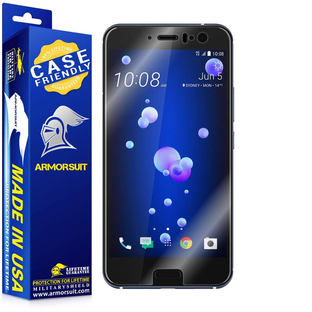 [2-Pack] HTC U11 Screen Protector (Case Friendly)