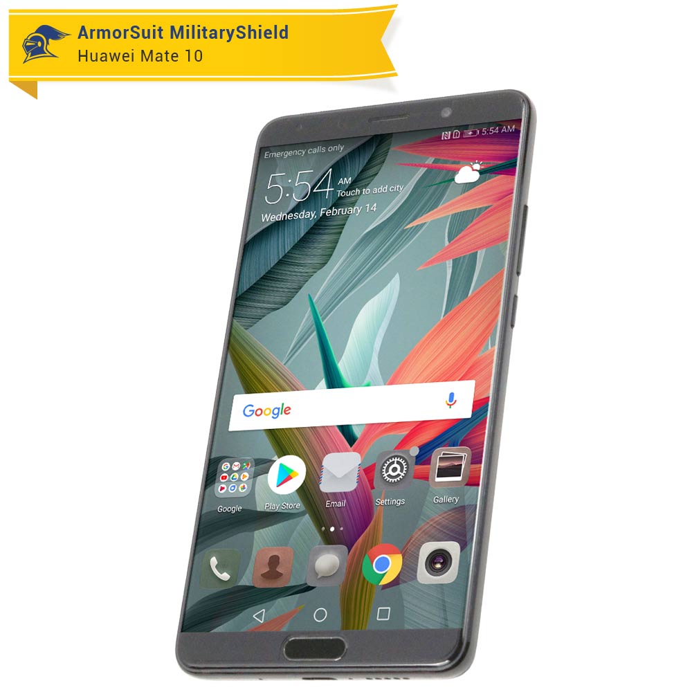 [2 pack] Huawei Mate 10 Case-Friendly Screen Protector