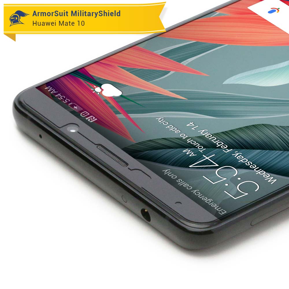 [2 pack] Huawei Mate 10 Case-Friendly Screen Protector