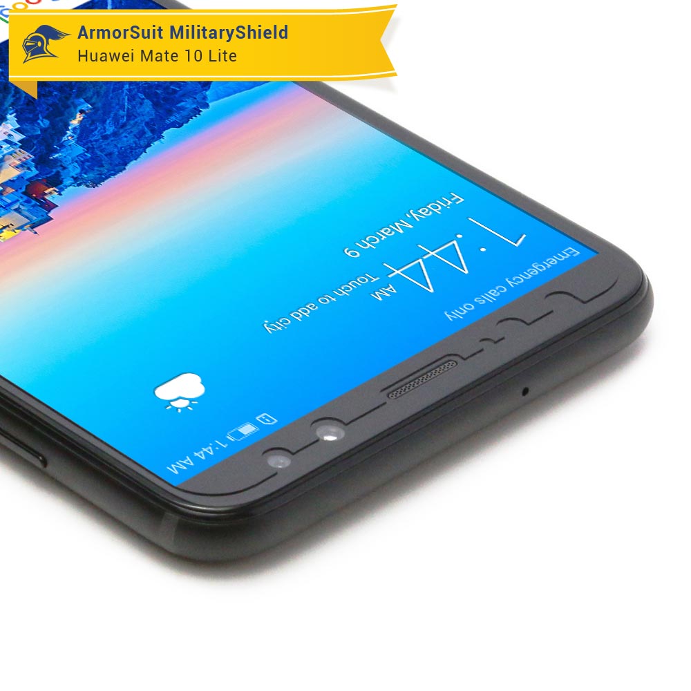 [2-Pack] Huawei Mate 10 Lite Case-Friendly Screen Protector
