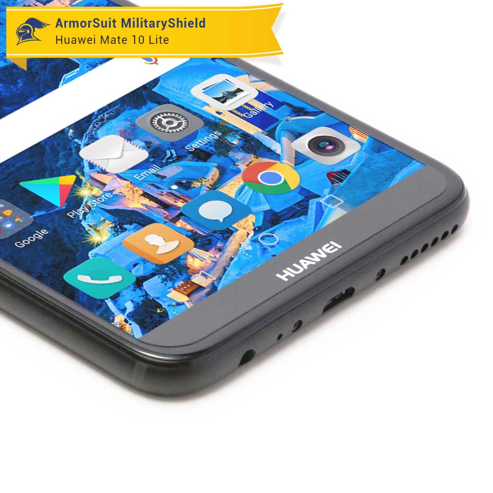 [2-Pack] Huawei Mate 10 Lite Matte Case Friendly Screen Protector