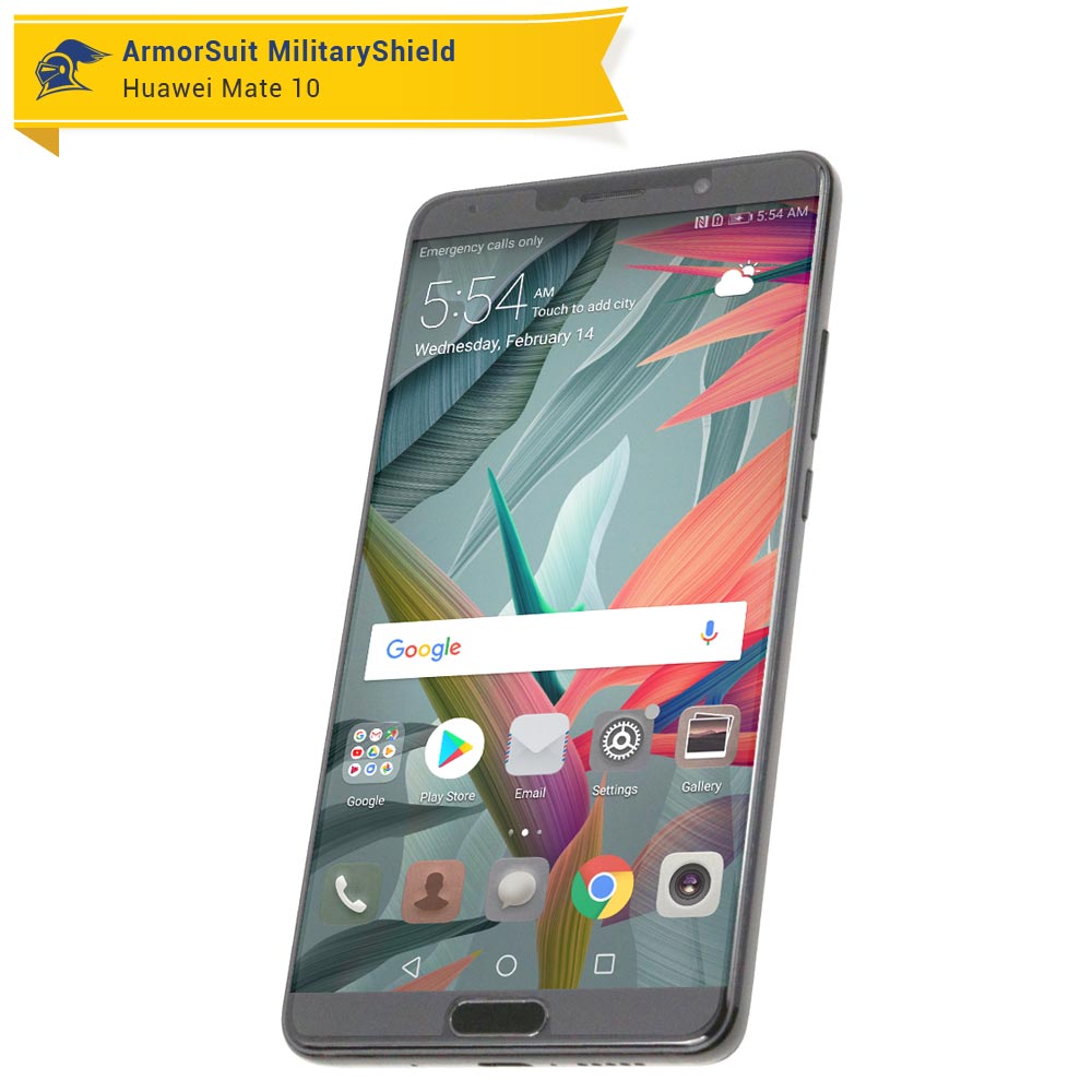 [2-Pack] Huawei Mate 10 Matte Case Friendly Screen Protector