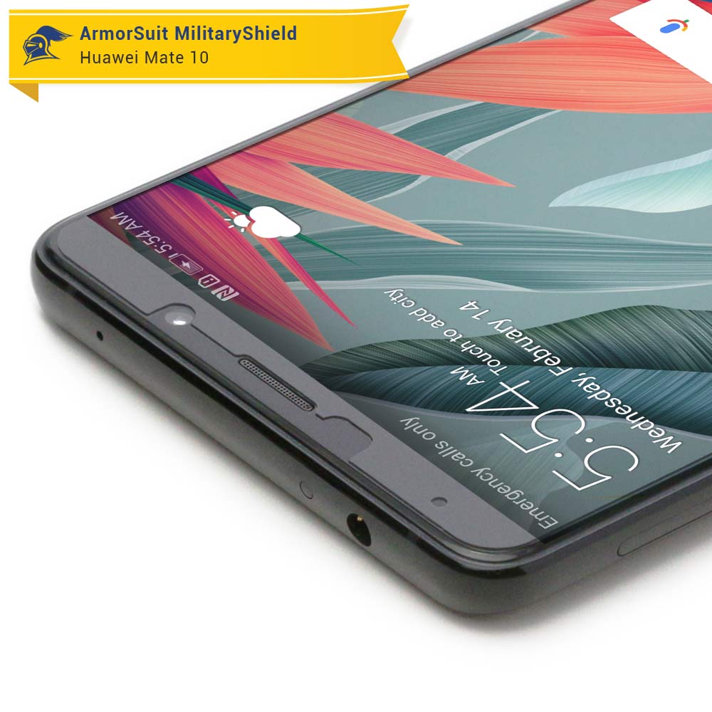 [2-Pack] Huawei Mate 10 Matte Case Friendly Screen Protector