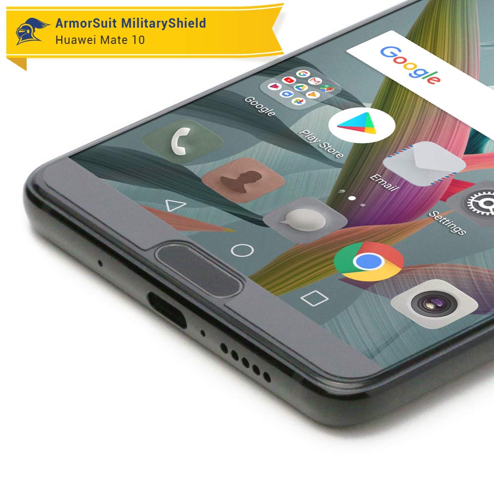 [2-Pack] Huawei Mate 10 Matte Case Friendly Screen Protector