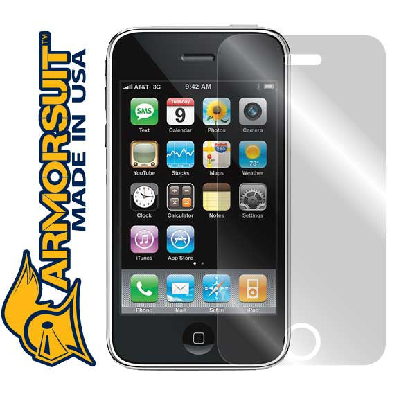 [2 Pack] Apple iPhone 3GS 3rd Generation Screen Protector