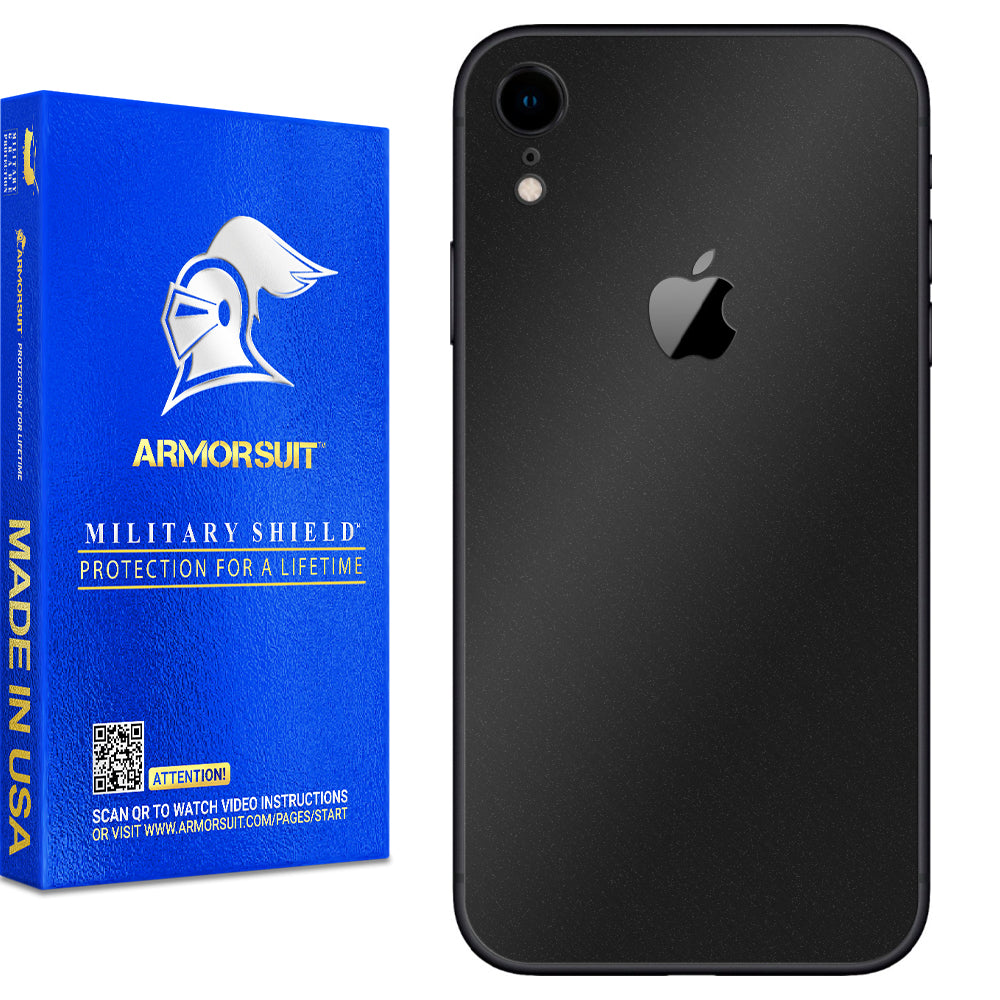 Apple iPhone XR Screen Protector + Carbon Fiber Skin