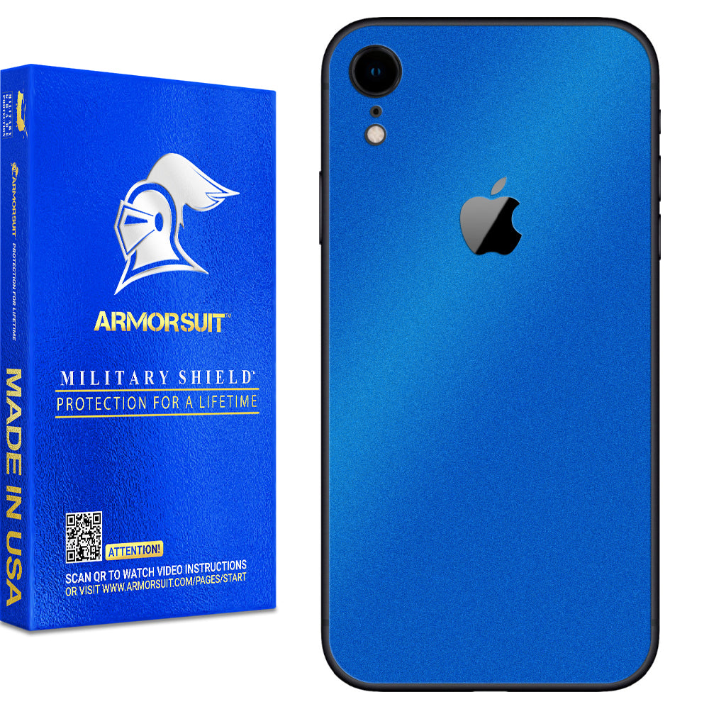 Apple iPhone XR Screen Protector + Carbon Fiber Skin