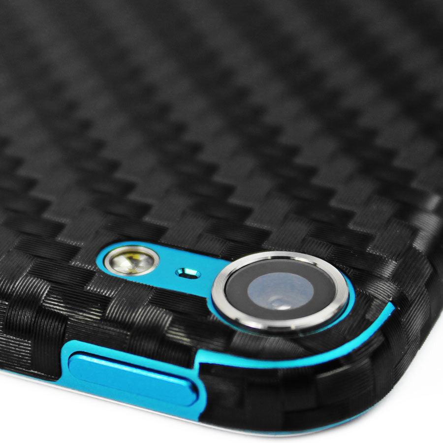 Apple iPod Touch 5G Screen Protector + Black Carbon Fiber Skin