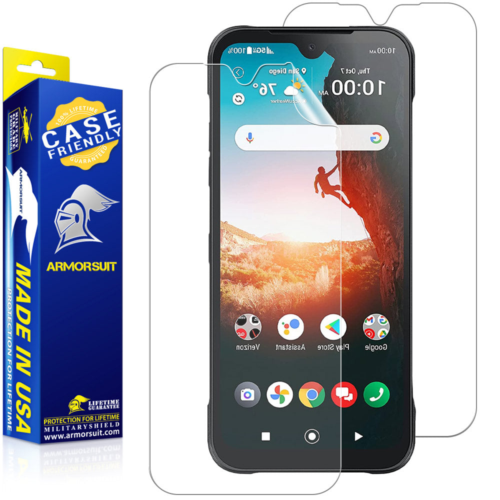 [2-Pack] Kyocera DuraSport 5G UW Screen Protector (6.1) - Case-Friendly Matte
