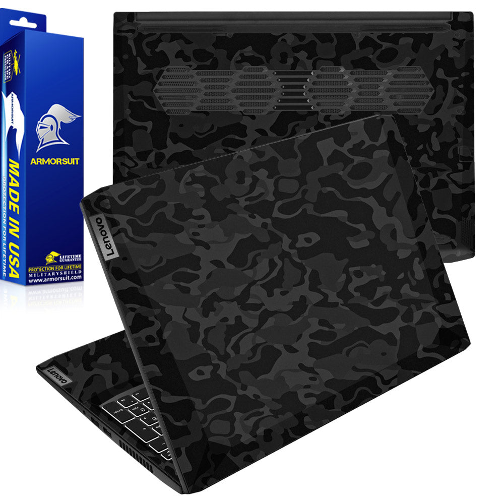 [2 Pack] Armorsuit MilitaryShield Vinyl Skin Wrap Film for Lenovo Ideapad Gaming 3 / 3i (15 Inch)