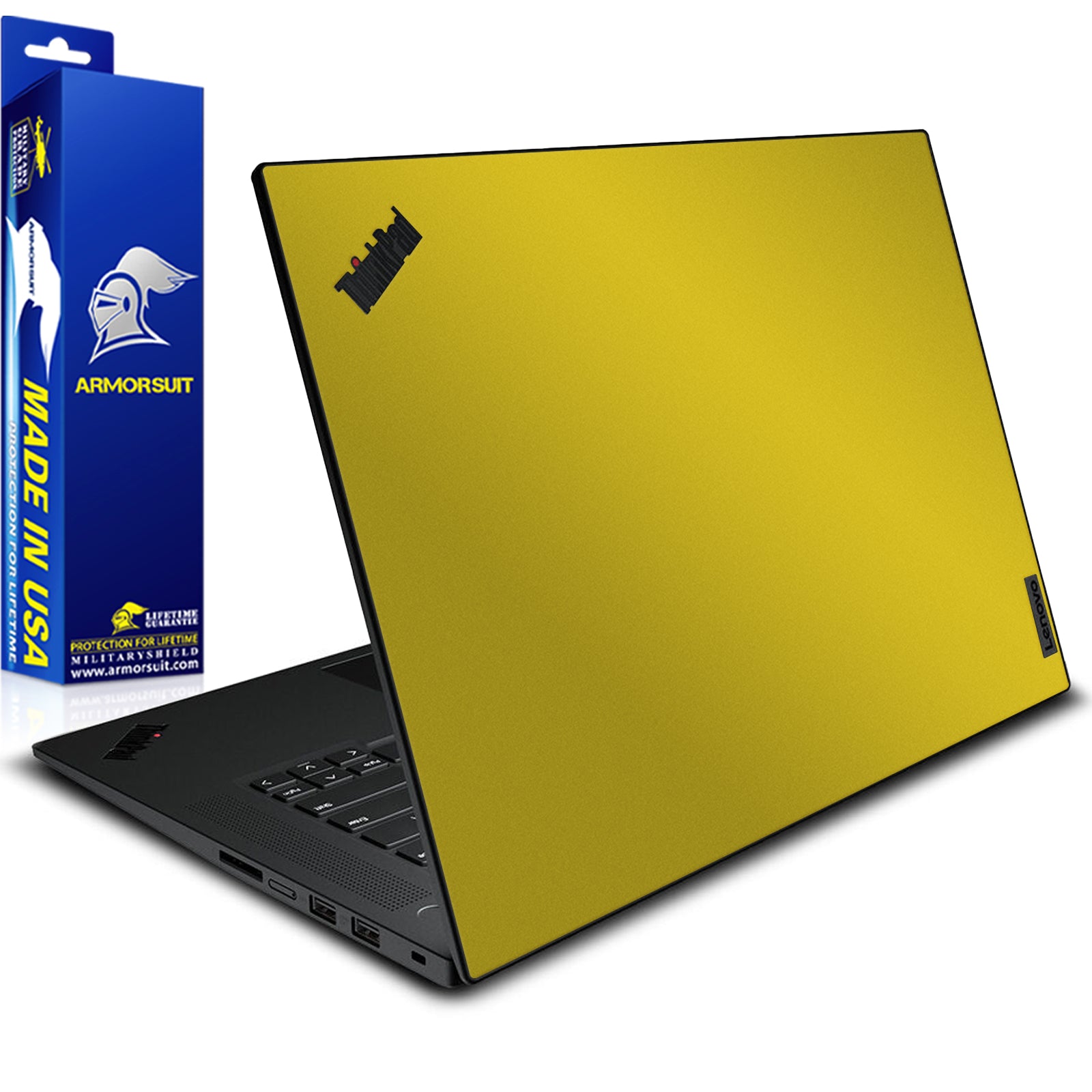 [2 Pack] Armorsuit MilitaryShield Vinyl Skin Wrap Film for Lenovo Thinkpad P1 G4 / G5 / G6 (16 Inch)