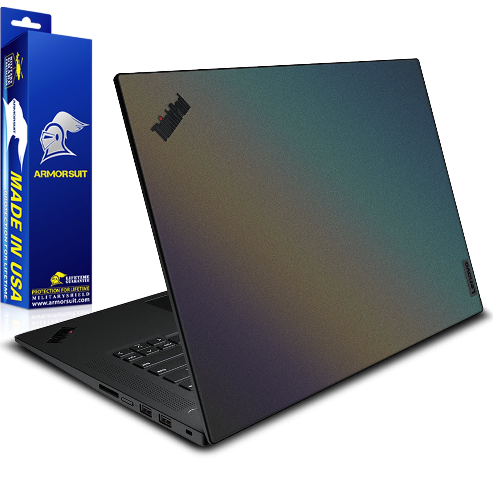 [2 Pack] Armorsuit MilitaryShield Vinyl Skin Wrap Film for Lenovo Thinkpad P1 G4 / G5 / G6 (16 Inch)