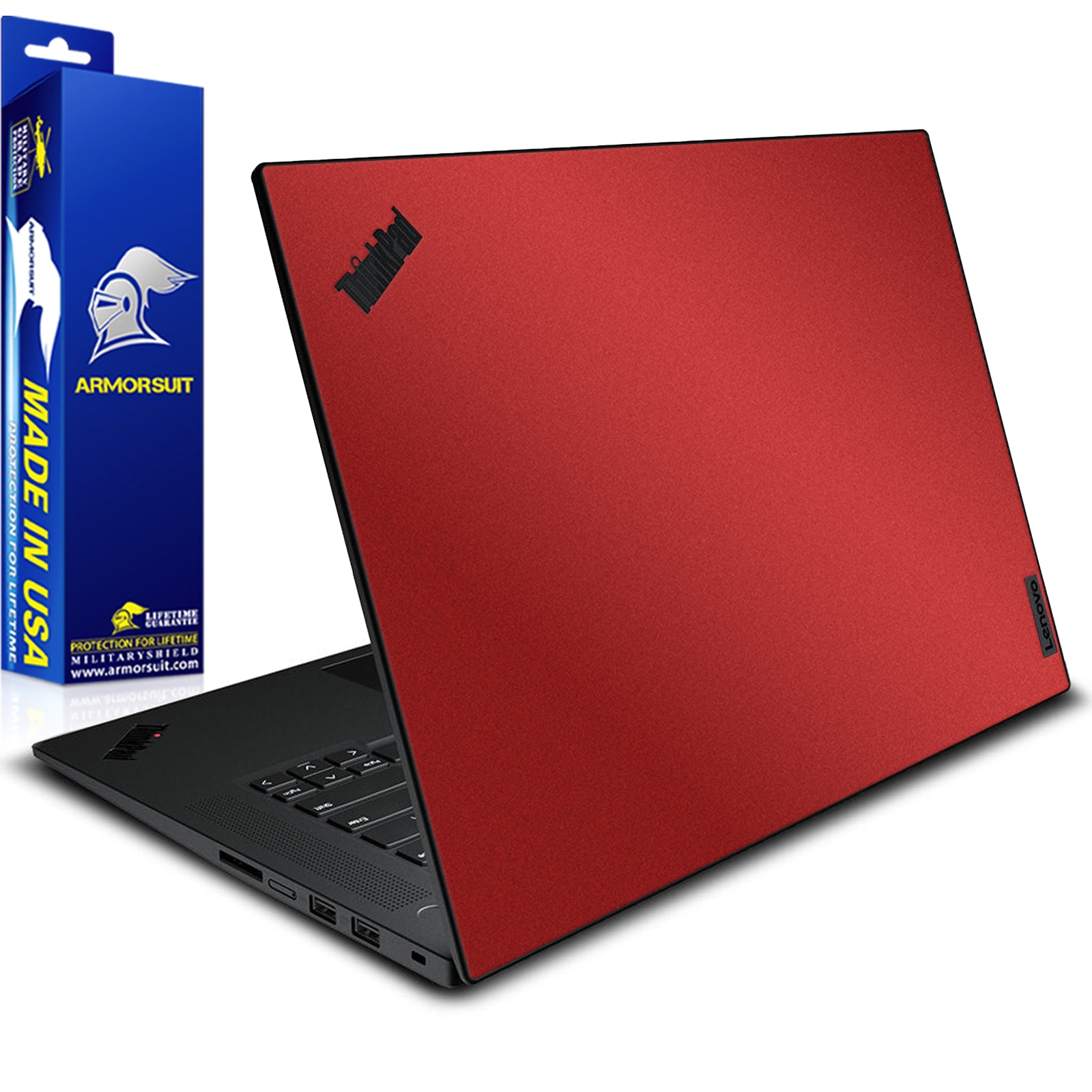 [2 Pack] Armorsuit MilitaryShield Vinyl Skin Wrap Film for Lenovo Thinkpad P1 G4 / G5 / G6 (16 Inch)