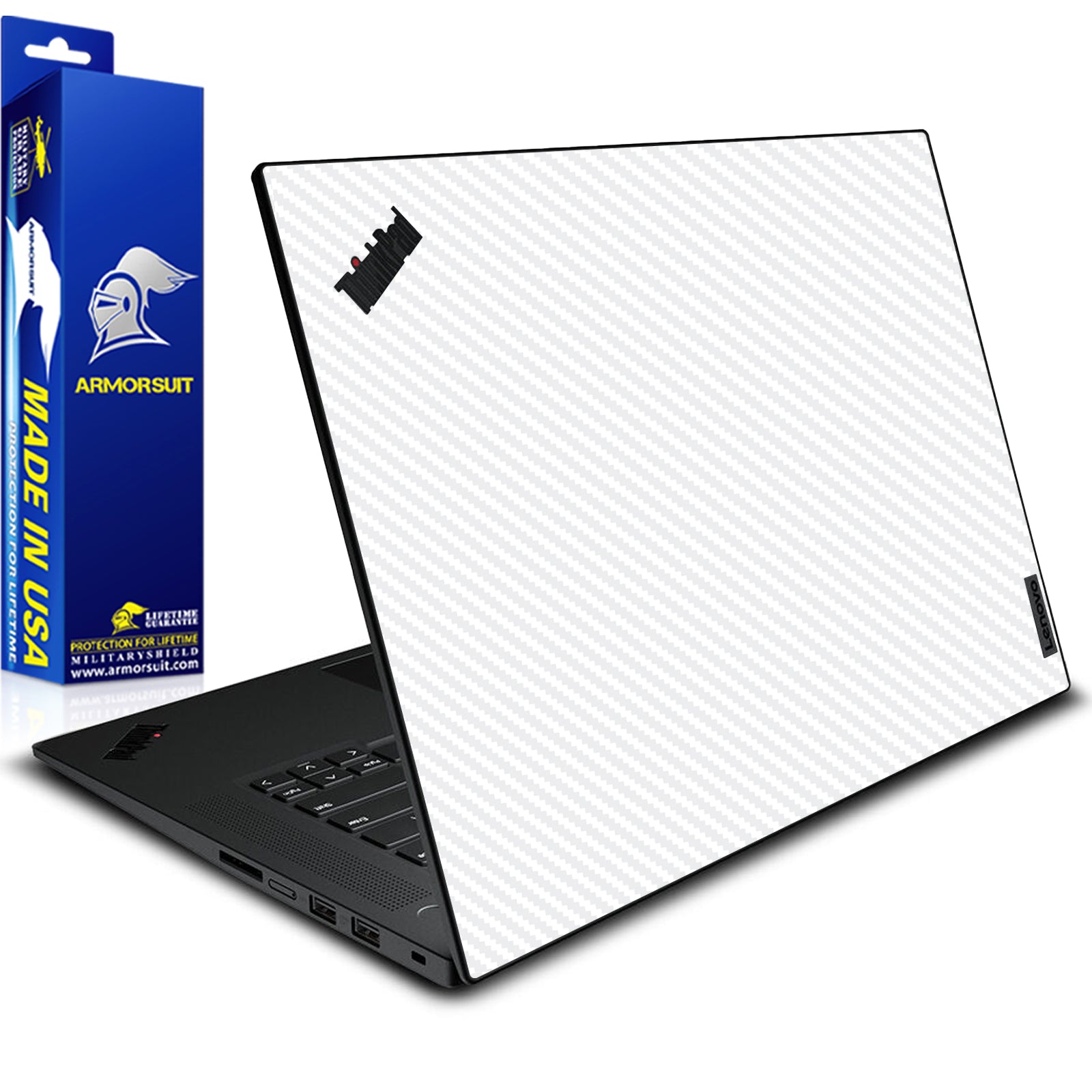 [2 Pack] Armorsuit MilitaryShield Vinyl Skin Wrap Film for Lenovo Thinkpad P1 G4 / G5 / G6 (16 Inch)