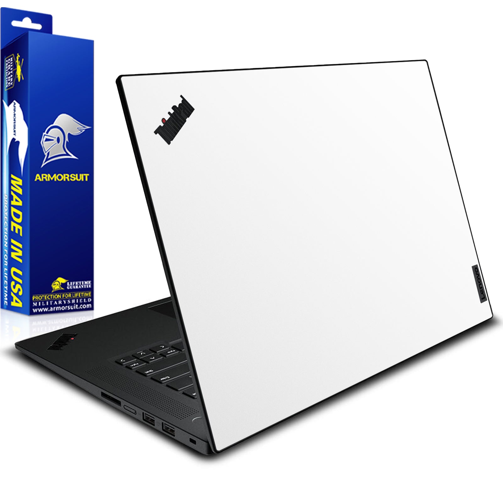 [2 Pack] Armorsuit MilitaryShield Vinyl Skin Wrap Film for Lenovo Thinkpad P1 G4 / G5 / G6 (16 Inch)