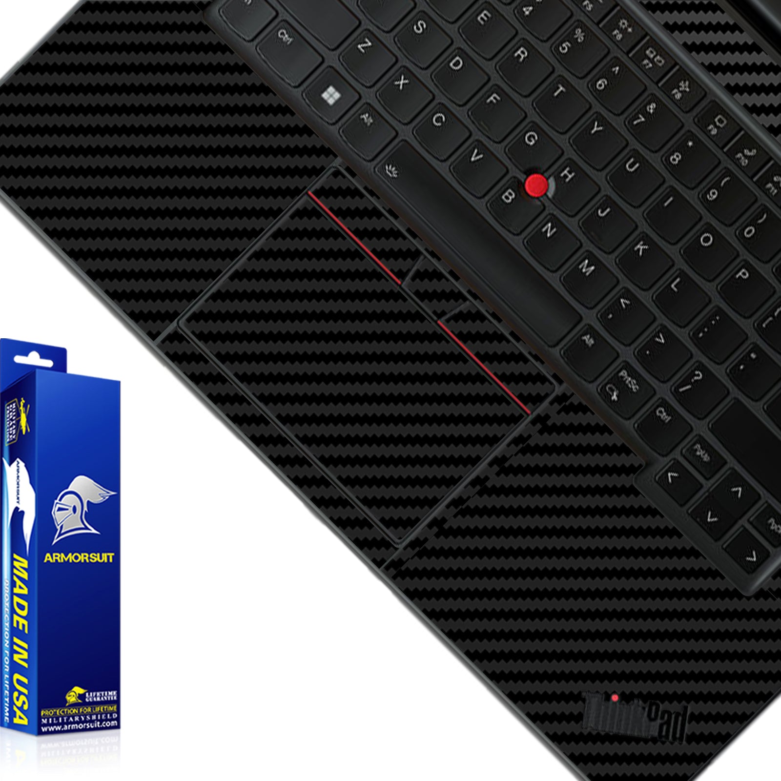 [2 Pack] Armorsuit MilitaryShield Vinyl Skin Wrap Film for Lenovo Thinkpad P1 G4 / G5 / G6 (16 Inch)