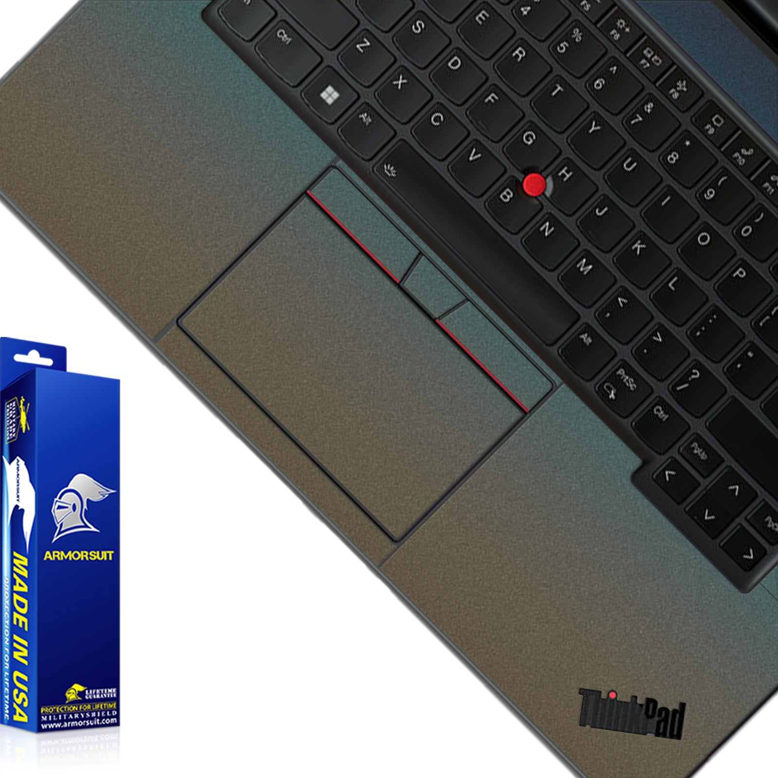 [2 Pack] Armorsuit MilitaryShield Vinyl Skin Wrap Film for Lenovo Thinkpad P1 G4 / G5 / G6 (16 Inch)