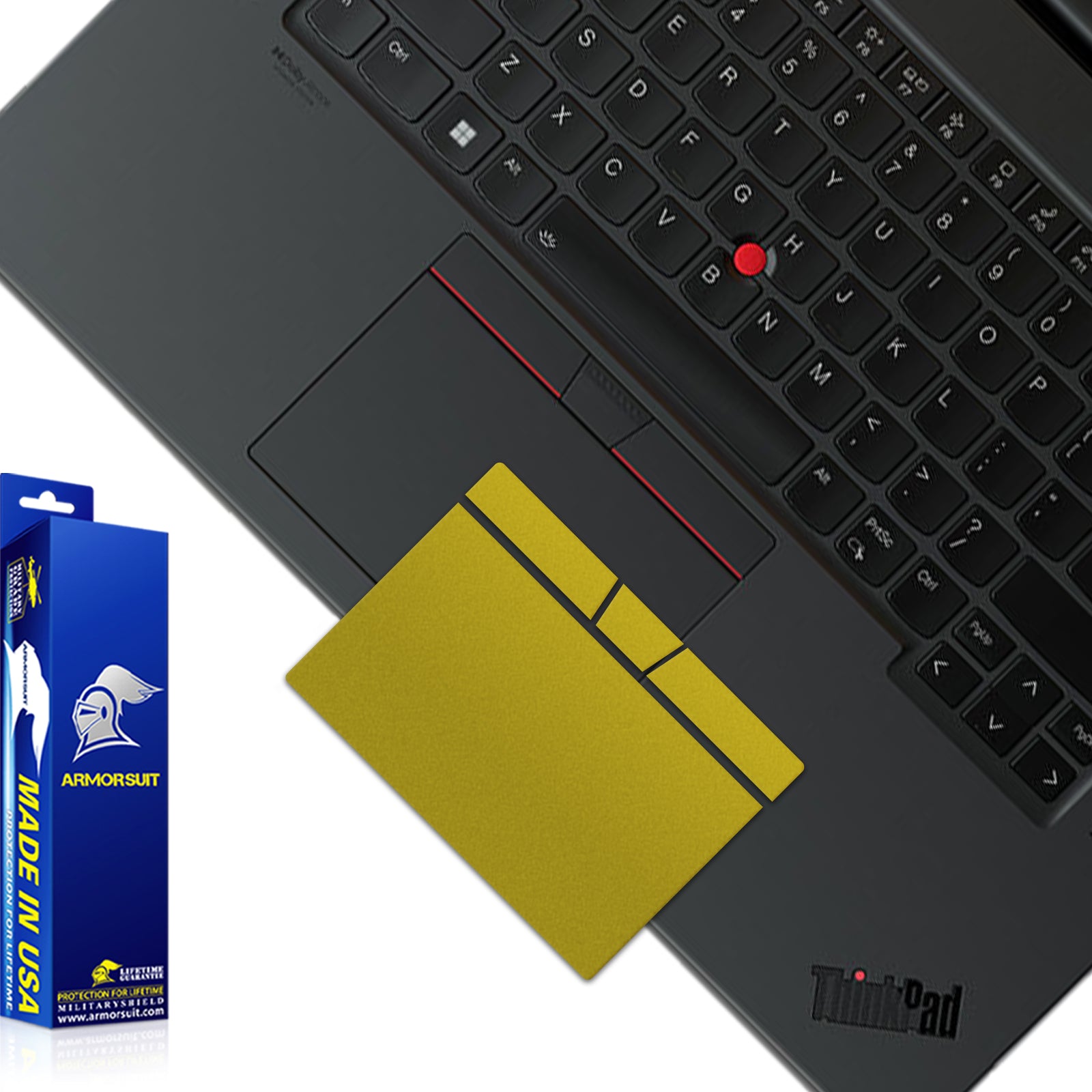 [2 Pack] Armorsuit MilitaryShield Vinyl Skin Wrap Film for Lenovo Thinkpad P1 G4 / G5 / G6 (16 Inch)