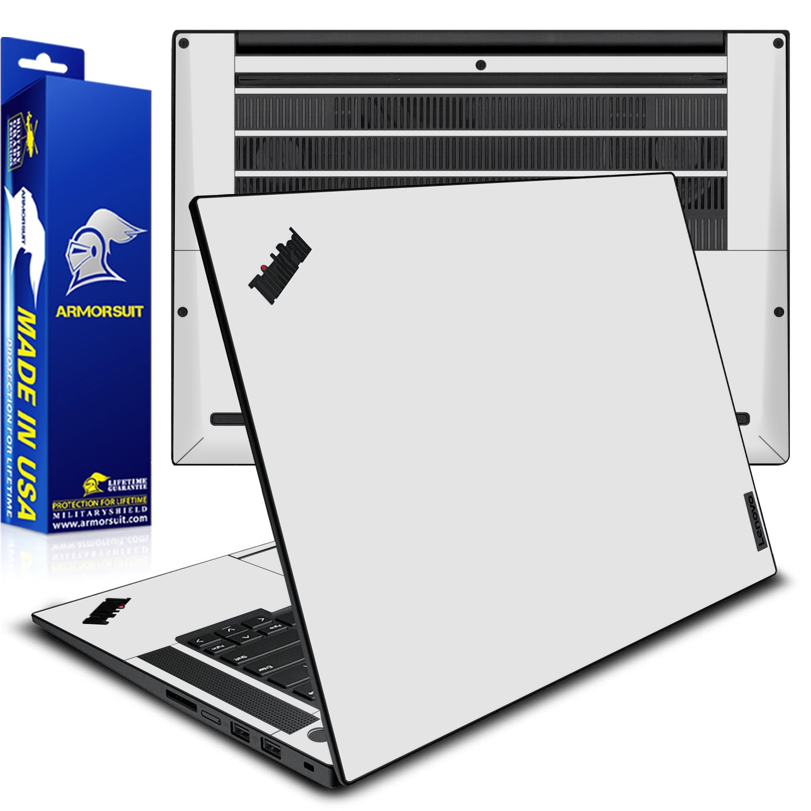 [2 Pack] Armorsuit MilitaryShield Vinyl Skin Wrap Film for Lenovo Thinkpad P1 G4 / G5 / G6 (16 Inch)