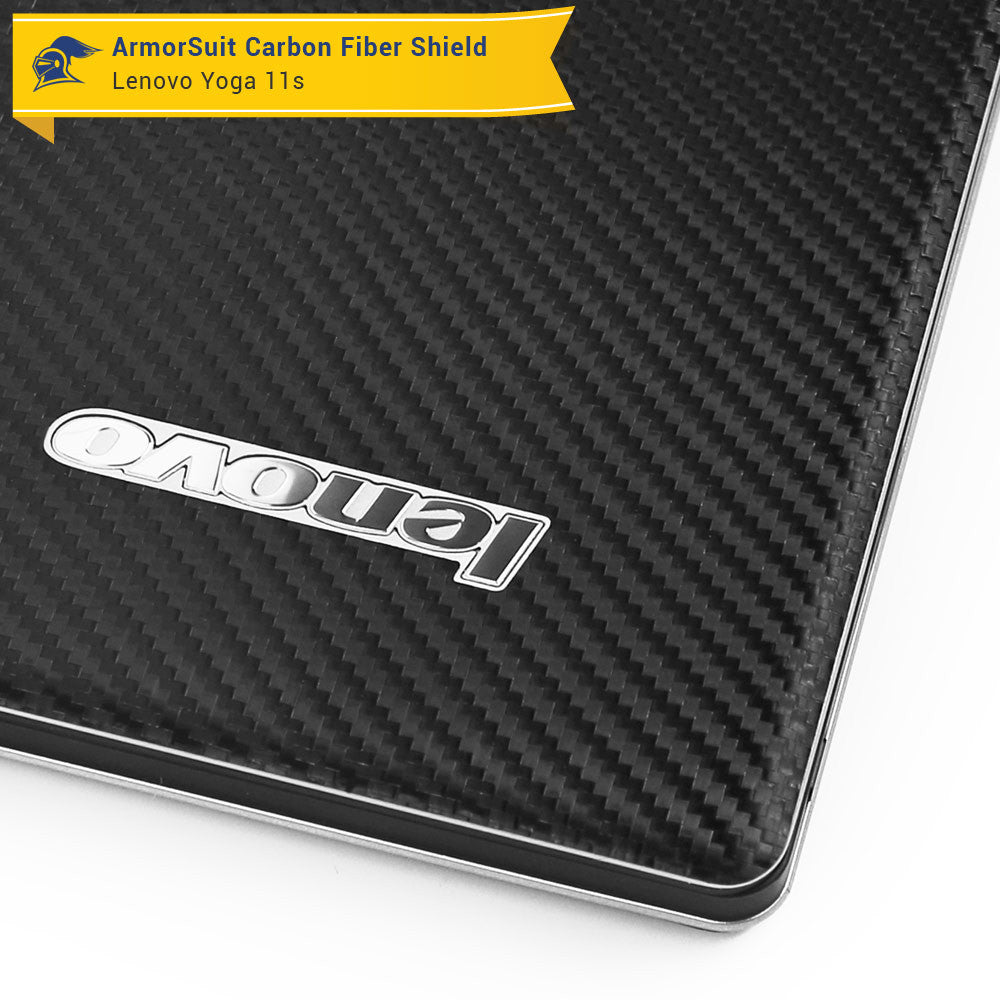 Lenovo Yoga 11S Screen Protector + Black Carbon Fiber