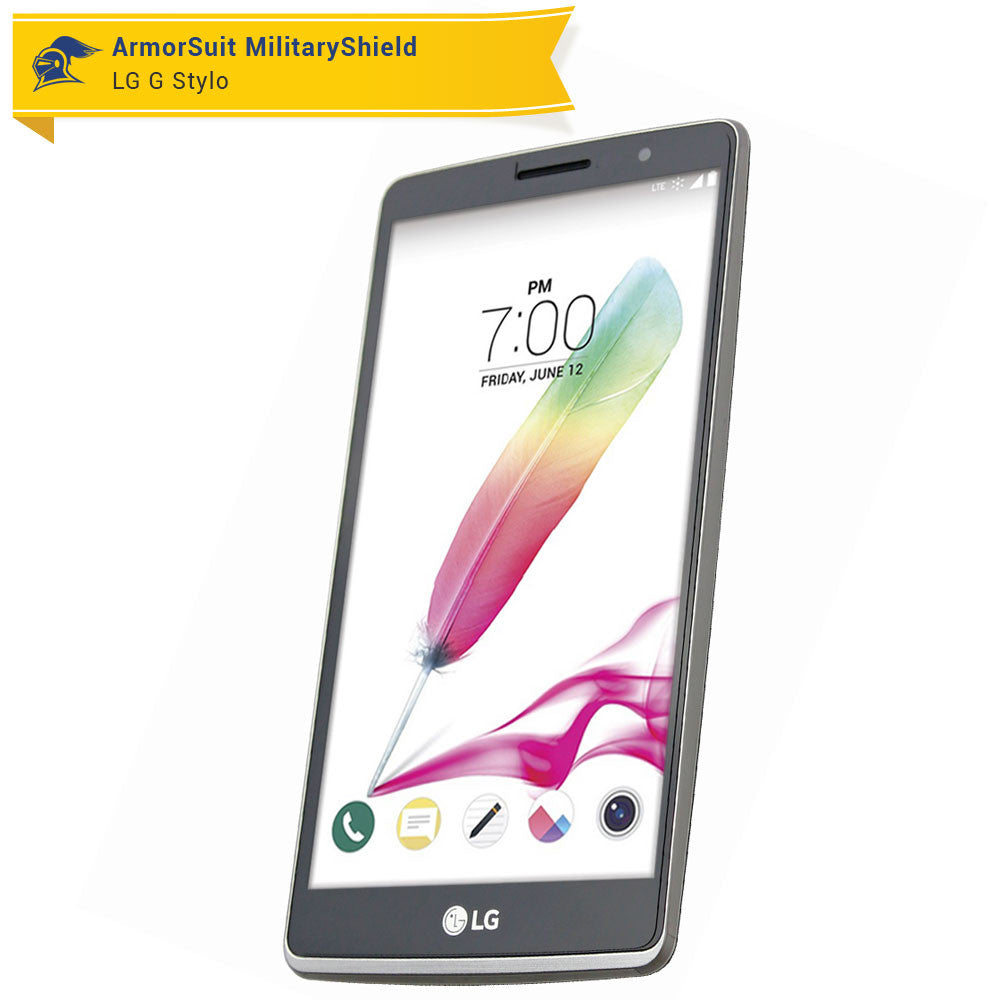 [2 Pack] LG G Stylo Screen Protector (Case-Friendly)