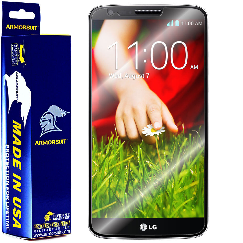 [2 Pack] LG G2 Screen Protector (Case Friendly)