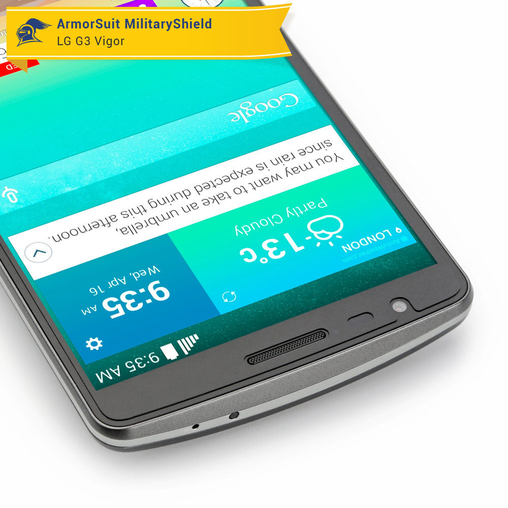 [2 Pack] LG G3 Vigor Screen Protector (Case Friendly)