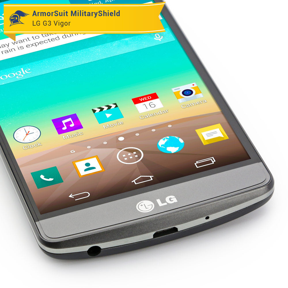 [2 Pack] LG G3 Vigor Screen Protector (Case Friendly)