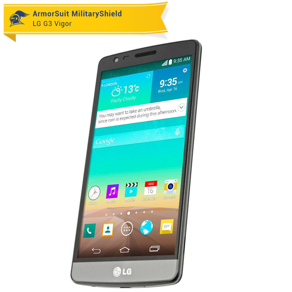 [2 Pack] LG G3 Vigor Screen Protector
