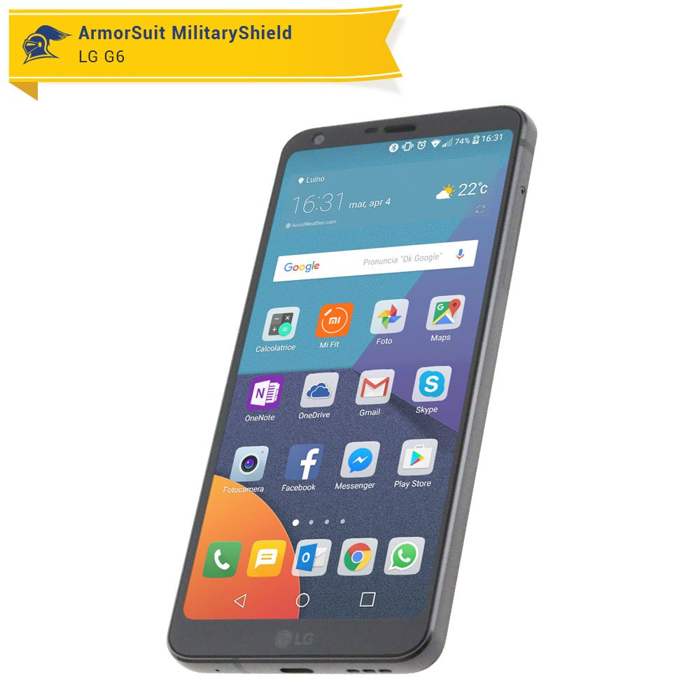[2 Pack] LG G6 Anti-Glare (Matte) Screen Protector