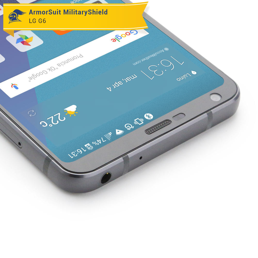 [2 Pack] LG G6 Anti-Glare (Matte) Screen Protector
