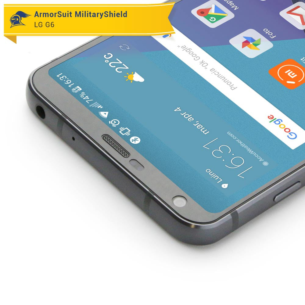 [2 Pack] LG G6 Anti-Glare (Matte) Screen Protector