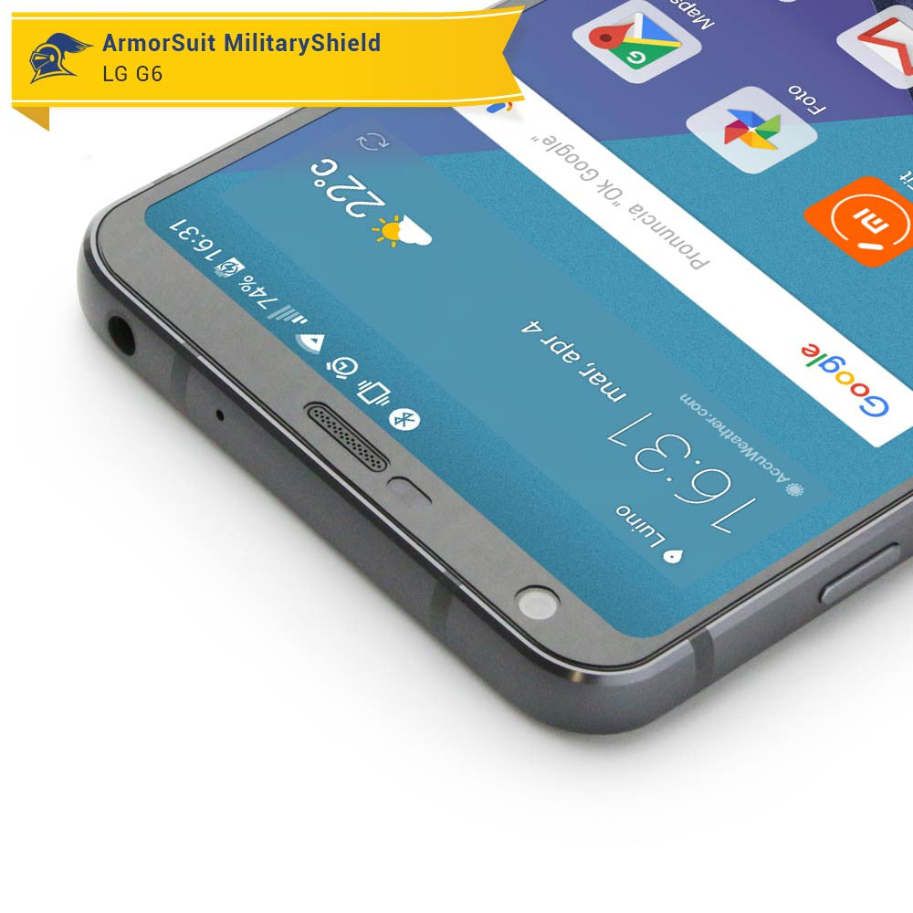 [2 Pack] LG G6 Screen Protector