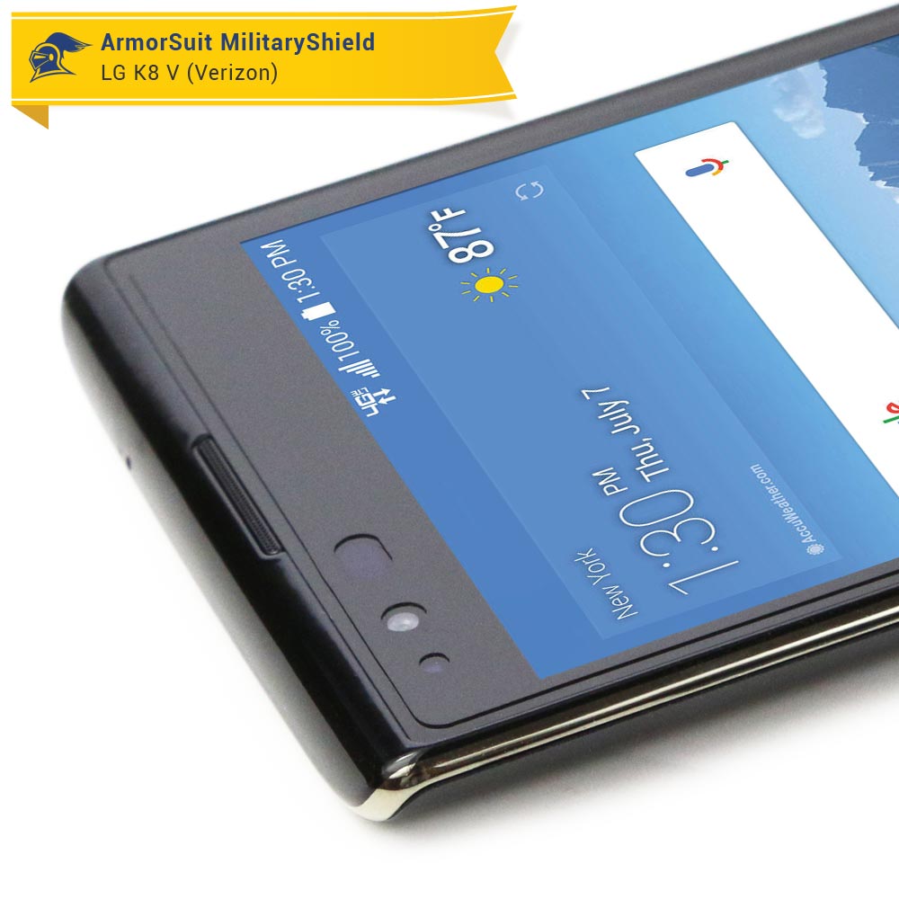 [2 Pack] LG K8 V (VS500) Case-Friendly Screen Protector