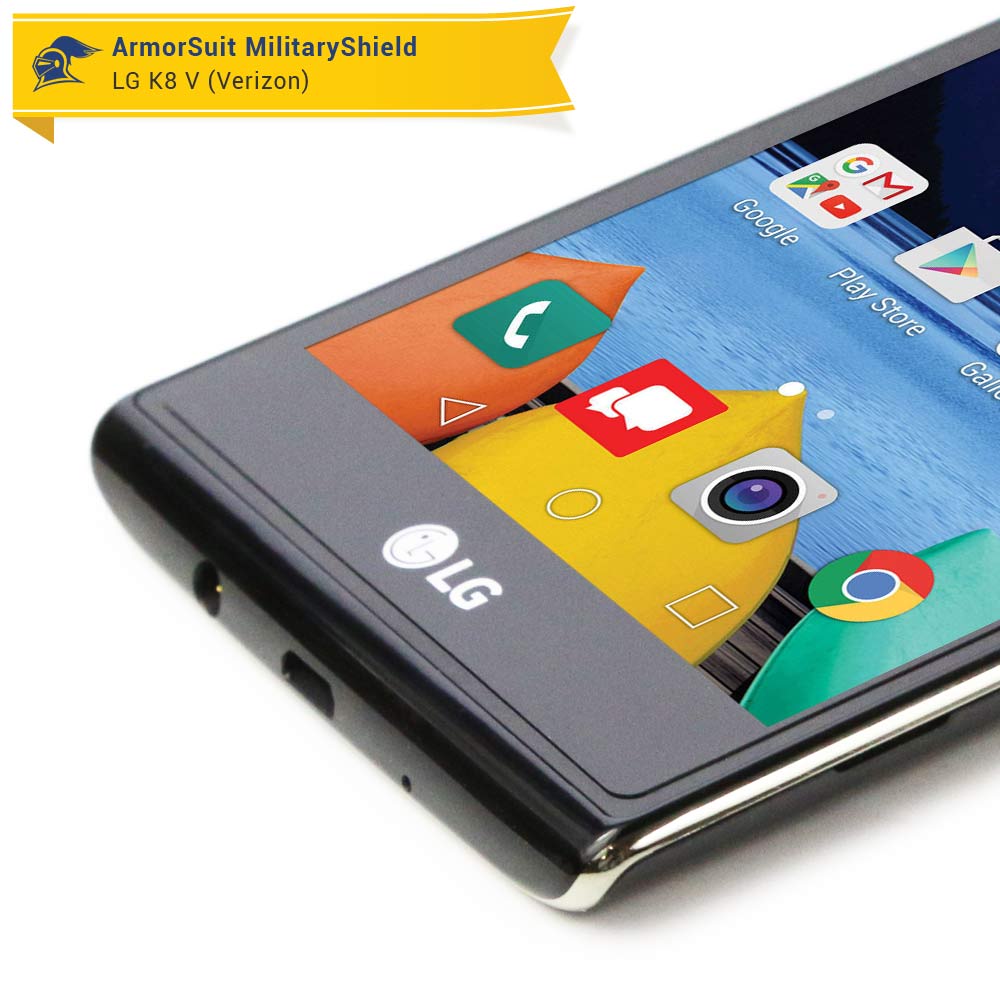 [2 Pack] LG K8 V (VS500) Case-Friendly Screen Protector