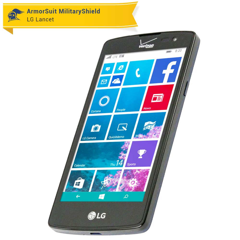 [2 Pack] LG Lancet Screen Protector (Case-Friendly)